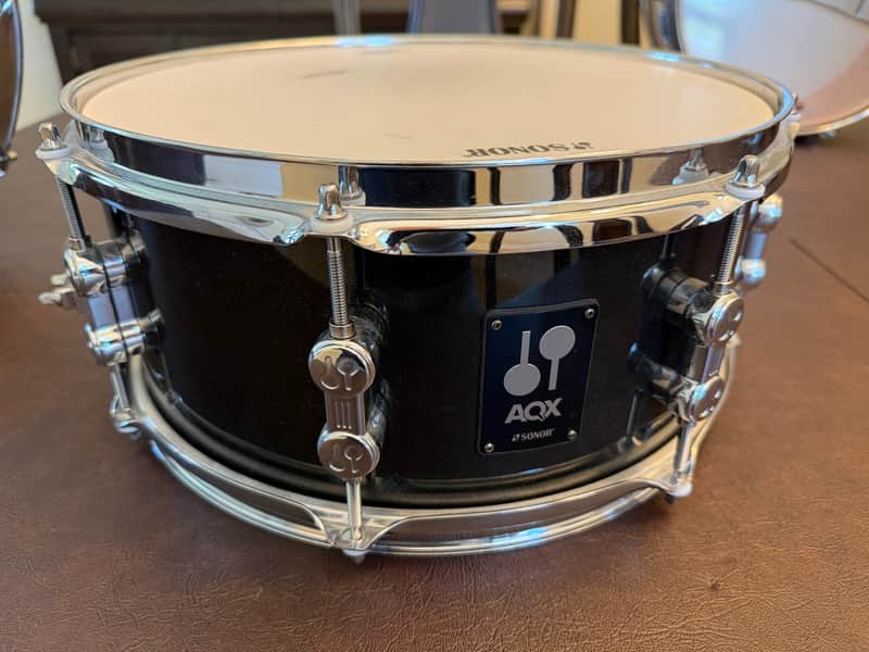 Sonor AQX 5.5x13" Dark Gray Metallic snare drum image 1