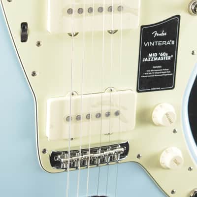 Fender Vintera III Mid '60s Jazzmaster Sonic Blue Rosewood Fingerboard image 3