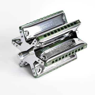Seydel Shamrock Star 6 Octave Harmonica. New with Full Warranty!