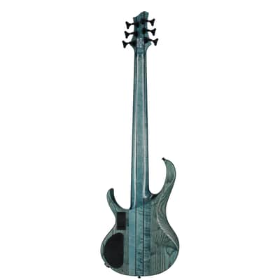 Ibanez BTB946 Electric Bass, 6-String, Cosmic Blue Low Gloss image 6