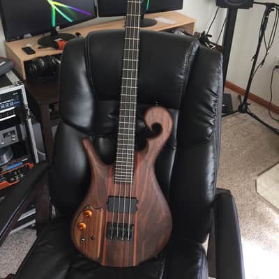 Carl Thompson Bass guitar Semi-Frills Scroll 32" Scale 2017 MINT Lefty left handed image 9