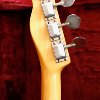 Aria T P-Bass Style Bass Guitar Vintage White Made In Japan Pre-Owned image 12
