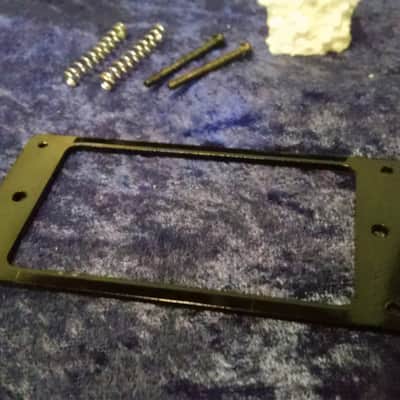 Ibanez metal pickup ring black w/hardware image 2