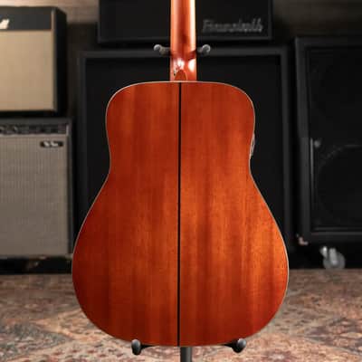 Yamaha Red Label FGX5 GL Acoustic/Electric Guitar - Natural image 8
