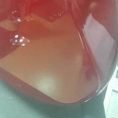 Jay Turser "Music Man Stingray" Style Transparent Red image 6