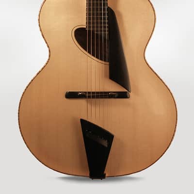 John Monteleone Speciale Arch Top Acoustic Guitar (2010), ser. #252, original brown hard shell case. image 3