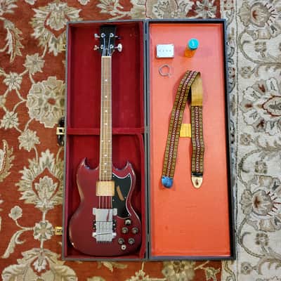 Unknown Maker MIJ SG-Type Bass - 1970s Cool!! image 1