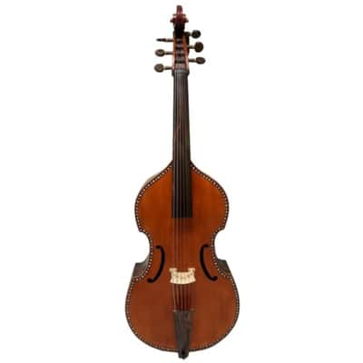 Baroque Style SONG profession Maestro inlay shell 6 string 29" viola da gamba,best Mexico rosewood image 2