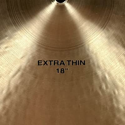 18" Paiste Masters Extra Thin Crash Cymbal 1160g *Video* image 3