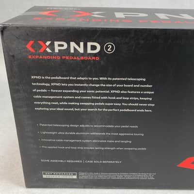 D'Addario XPND 2: Expanding Pedalboard; Black (2022 - Present) image 8
