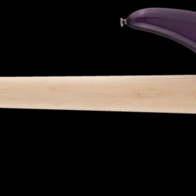 Jackson JS Series Spectra JS3QV Purple Phaze 5-String Electric Bass Guitar image 2