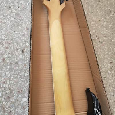 39 Inch 8 String Custom Electric Guitar, Solid Basswood Body, Maple Neck image 3