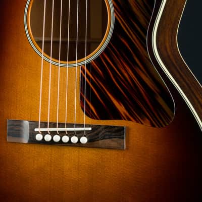 Bourgeois Touchstone L-DBO Standard/TS Torrefied Sitka Spruce and Mahogany Sunburst NEW image 6