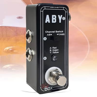 Hot Box ABY-330 Micro A-B-Y channel switch pedal image 4