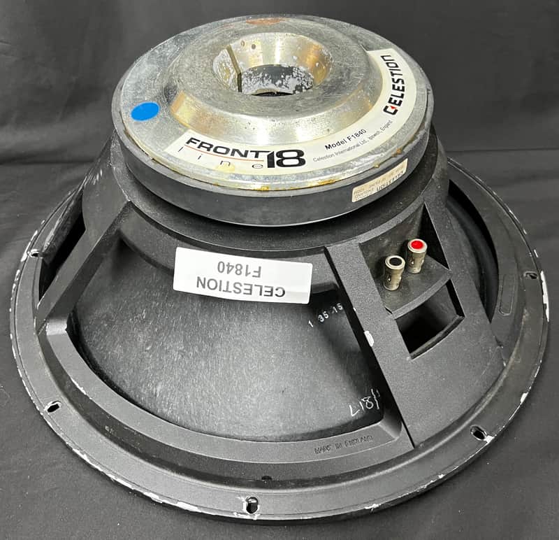 Celestion 18" Speaker F1840 2000 Watts 8 Ohms Woofer image 1