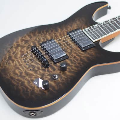ESP LTD JM-II Josh Middleton Black Shadow Burst image 9