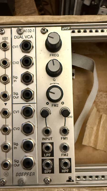 Intellijel uVCF State Variable Filter Eurorack Synth Module 2013 - Present - Silver image 1