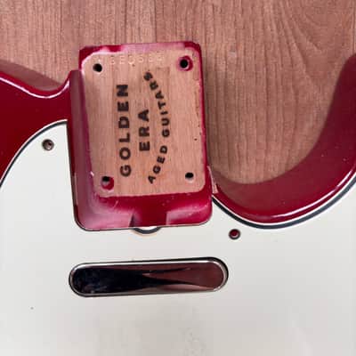 Golden Era Aged Telecaster Body Dakota Red Telecaster body alder 2025 - Dakota Red image 7