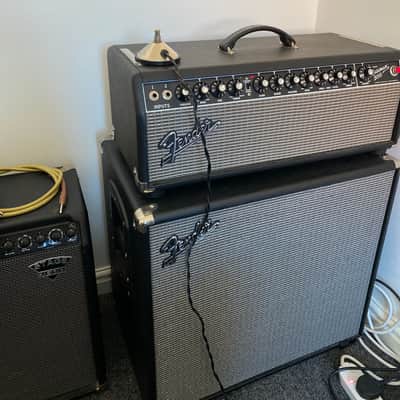 Fender Bassman 500 Tube 500-Watt Bass Amp Head 2010s - Black image 2