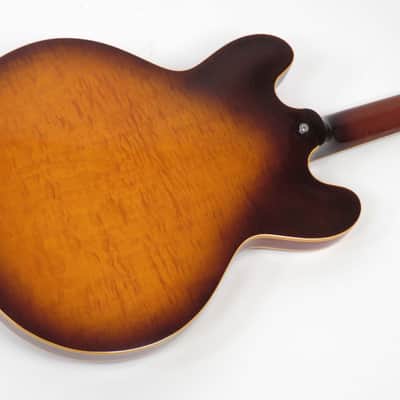 Gibson ES-335 Dot Reissue 1986 Sunburst ~ Super Flame Top and Back image 4