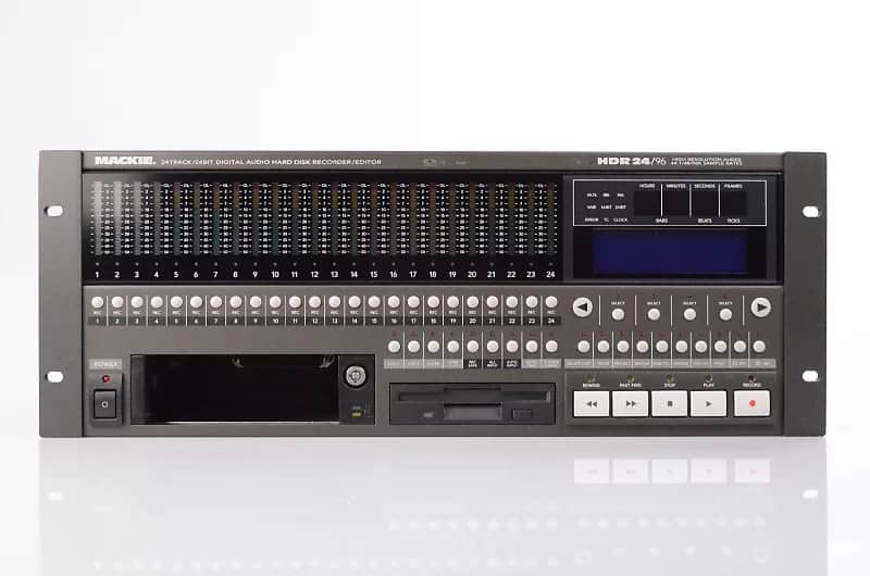 Mackie HDR24/96 24-Bit 24-Track Digital Audio Hard Disk Recorder / Editor image 1