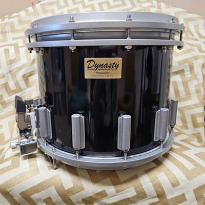 Custom Dynasty DFX Marching Snare Drum - 14" Dynasty Marching Snare Drum - Black image 1