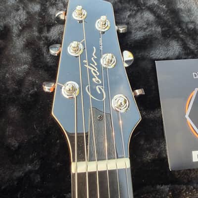 Godin A6 Ultra Koa HG Limited Edition Semi-Hollow 2010s - High-Gloss Natural image 6