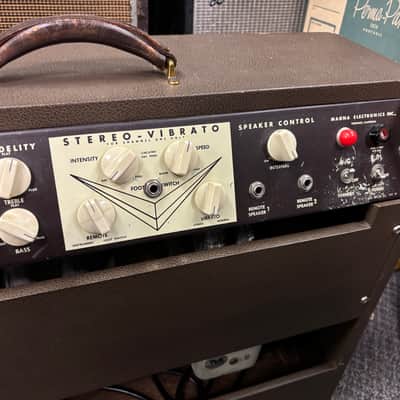 Vintage Magnatone Custom 280 1959, Stereo Vibrato image 10