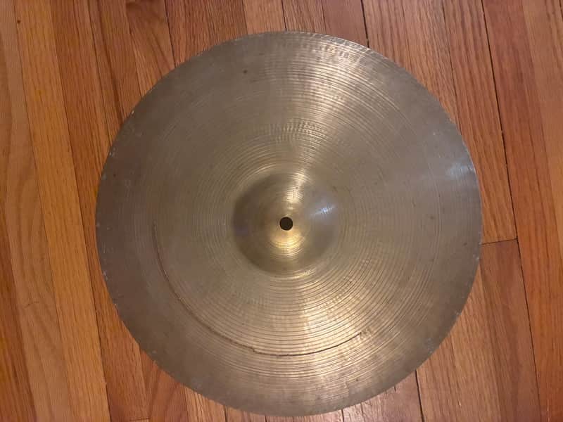 Restored Zildjian 15" K. Zildjian Intermediate Stamp Crash Cymbal 1959 - 1966 - Traditional image 1
