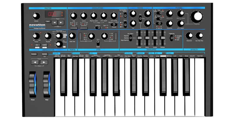 Novation Bass Station II 25-Key Analogue Synthesizer image 1