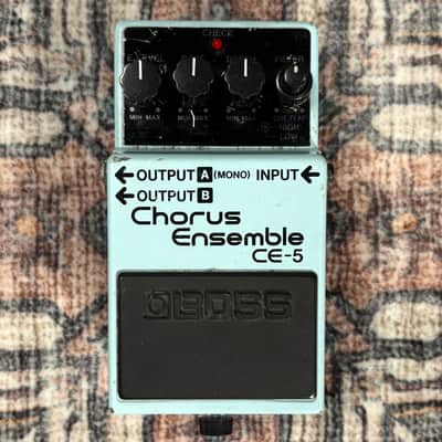 Boss CE5 Chorus Ensemble (Dark Gray Label) Guitar Effect Pedal! image 1