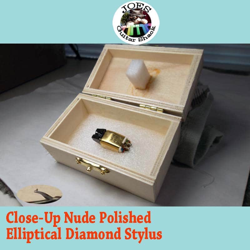 70's Empire 4000 D/III QuadraPhonic 4-Channel Sound Cartridge Excellent w/ Screws Box + New Nude Diamond Elliptical .2x.7 Swiss Japan NOS Stylus That 3D Sound!
