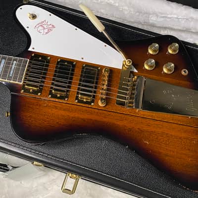 NEW! Gibson Custom 1963 Firebird VII Maestro - Vintage Sunburst - Murphy Lab Light Aged - Gold Hardware - Custom Shop - 8.3lbs - Authorized Dealer - G07549 image 9
