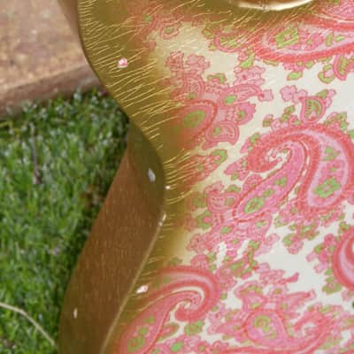 DY Guitars Brad Paisley tribute Pink Paisley relic esquire / tele body PRE-BUILD ORDER image 8