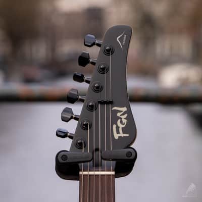 FGN J-Standard Iliad 6 String Open Pore Black Satin image 3