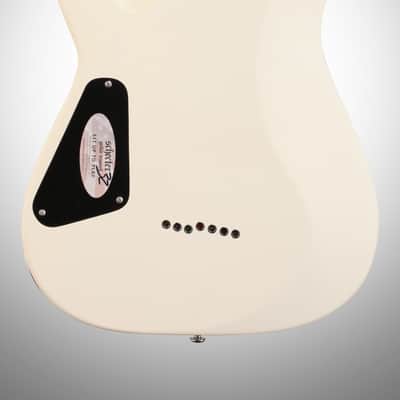 Schecter C-7 Deluxe Electric Guitar, Satin White image 6