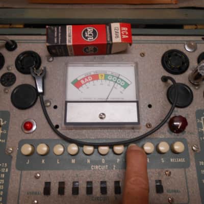 Jackson 561 Dynamic tube tester for older tubes - 2A3 - 83 - etc -working image 4