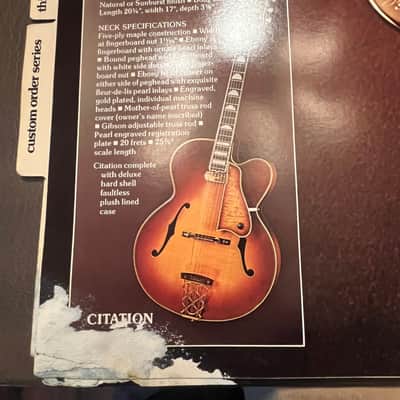 Gibson Damaged Dealer catalog colored cover version 1975 image 16