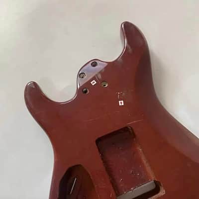 Red Quilted Maple Top Guitar HH Basswood Body DIY Project image 3