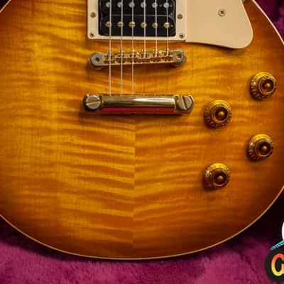 Gibson Jimmy Page Signature Les Paul Standard 1996 Hi Figured Honeyburst -VIDEO- image 17
