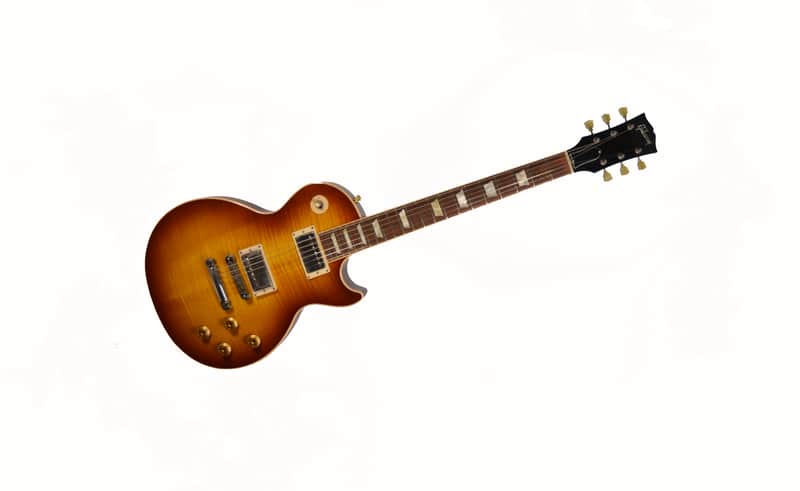 Gibson Les Paul Standard Plus Top 2005 Electric Guitar w/ OHSC – Used 2005 - Ice Tea Burst image 1