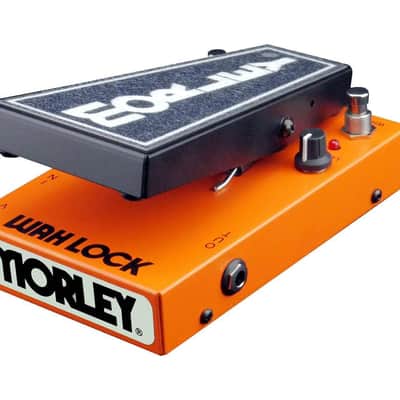 Morley 20/20 Wah Lock Guitar Effects Pedal - Orange image 1