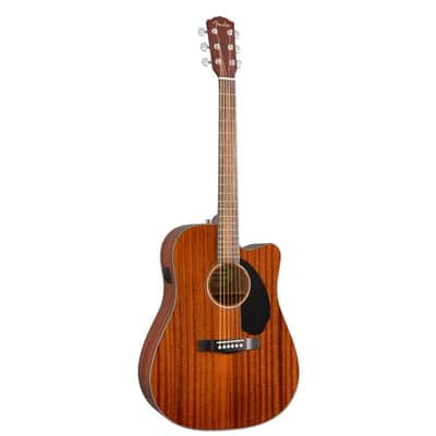 Fender CD-60SCE All Mahogany image 4