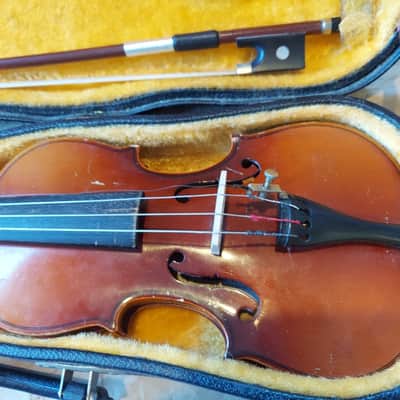 Suzuki Model 220 (1/10 Size) Violin, Japan 1975, with case & bow image 8