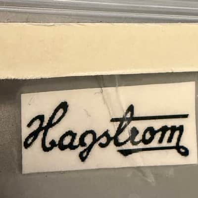 Hagstrom “Made in Sweden” 3cm logo sticker - Gold image 3