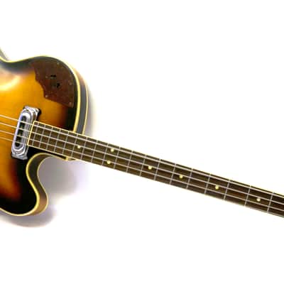 Framus Star Bass (Bill Wyman)  ca. 1966 Sunburst image 6