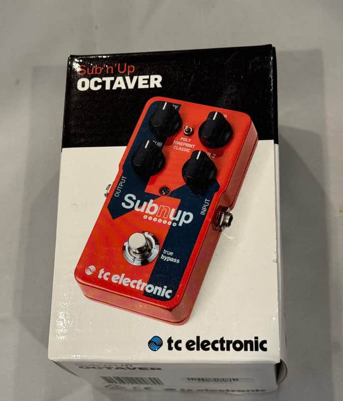 ギター tc electronic Sub'n'Up OCTAVER TC Electronic Sub 'N' Up Octaver Dual Octave Pedal | Sweetwater