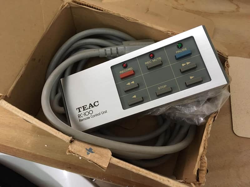 TEAC RC-100 Reel to Reel Remote Control Unit image 1