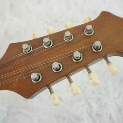 1968 Suzuki No. 228 Bowl Back Mandolin w/ Original Hard Case Japan image 8