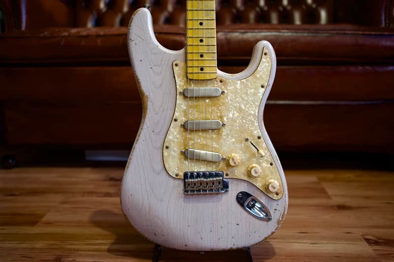 Constantin Guitars Sweetcaster Classic #0009 - Aged White Ash 3.67 kilos !!!VIDEO!!! image 1